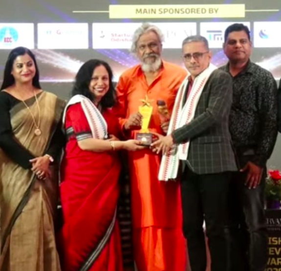 Teasana receives  Odisha Achievers Award 2026